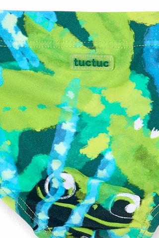 Slip de bain Tropadelic - Vert