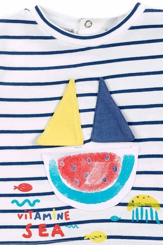 T-shirt et short - Bleu