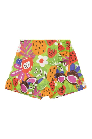 T-shirt et jupe-short Vacay Feelings - Rouge