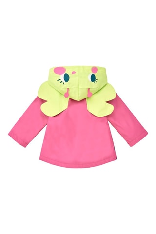 Imperméable à capuche Tropadelic - Rose