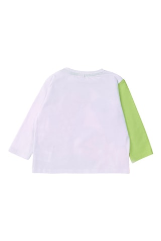 T-shirt - Blanc et vert