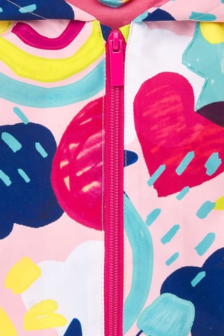 Windjack met Capuchon Run Sing Jump - Roze