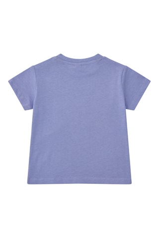 T-shirt Say Cheese - Violet