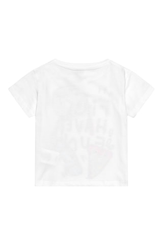 T-shirt First have fun - Wit