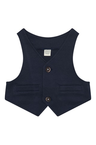 Gilet de costume Geometric - Bleu