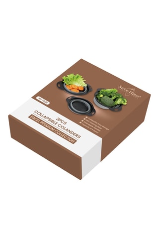 3 escurridores plegables Basel Premium