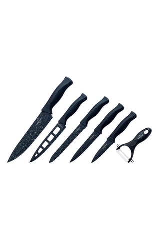 6 cuchillos de acero inoxidable Basel Premium