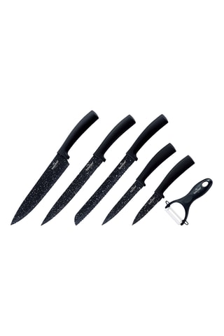 6 cuchillos de acero inoxidable Basel Premium