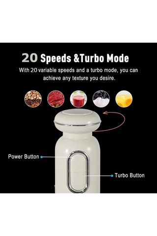 Batidora de mano Lake Geneva - 600 W - 20 velocidades