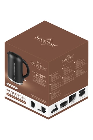 Hervidor inalámbrico de acero inoxidable Lake Geneva - 1,7 l - 1500 W