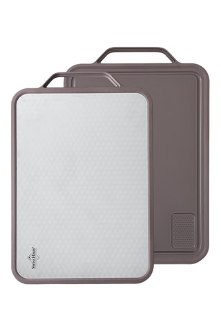 Tabla para cortar de acero inoxidable Lake Geneva