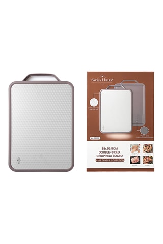 Tabla para cortar de acero inoxidable Lake Geneva