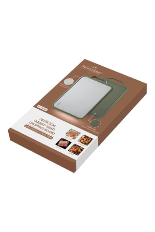 Tabla para cortar de acero inoxidable Lake Geneva