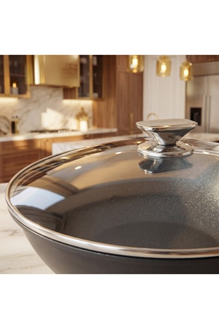 Wok con revestimiento de cerámica Basel Premium - 28 x 9 cm - 4 l