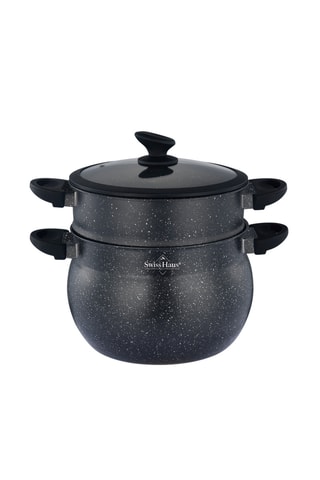 Cuscusera con revestimiento de cerámica Lausanne - 24 cm - 9 l