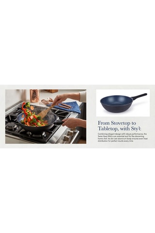 Wok con revestimiento de cerámica Basel Premium - 30 x 9 cm - 4,7 l