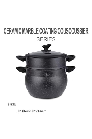 Cuscusera con revestimiento de cerámica Lausanne - 30 cm - 15 l