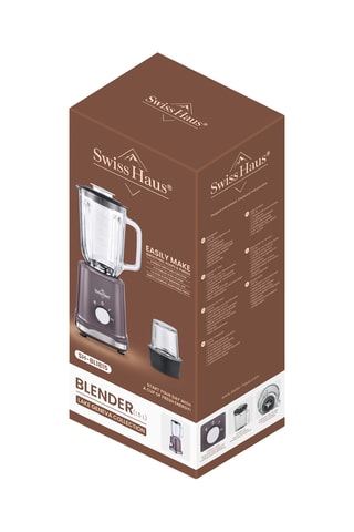 Batidora de vaso Lake Geneva 1,5 l - 500 W - 2 velocidades