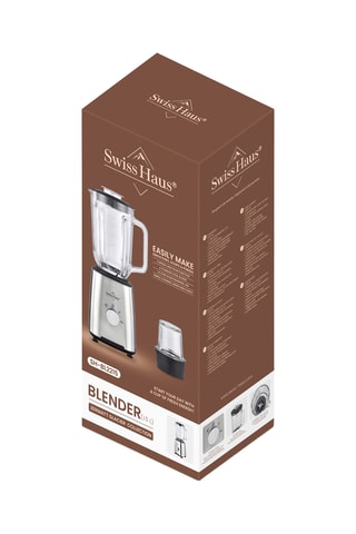 Batidora de vaso Zermatt Glacier - 1,5 l - 500 W - 2 velocidades
