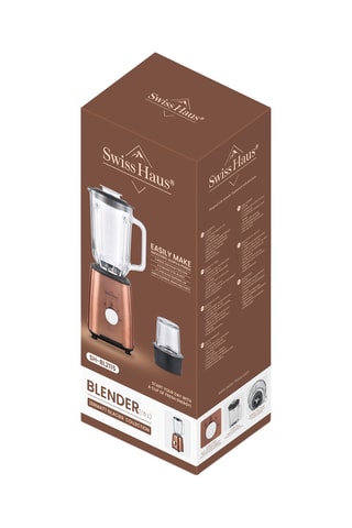 Batidora de vaso Zermatt Glacier - 1,5 l - 500 W - 2 velocidades