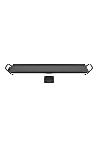 Plancha eléctrica de acero inoxidable Basel Premium - 90 x 23 cm