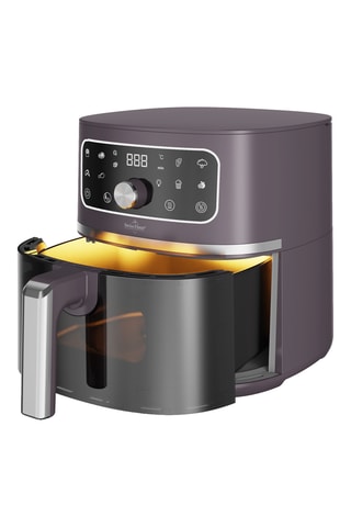 Air fryer de acero inoxidable con revestimiento de cerámica Lake Geneva  - 4,5 l - 1400 W