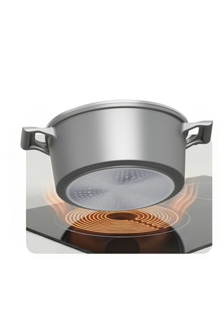Batería de cocina con revestimiento de cerámica Lake Geneva - 11 piezas