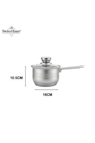 Batería de cocina de acero inoxidable Montreux Collection - 12 piezas