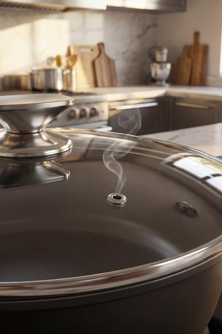 Batería de cocina con revestimiento de cerámica Basel Premium - 14 piezas