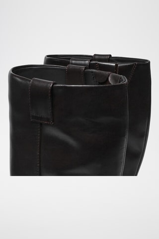 Bottes en cuir - Marron