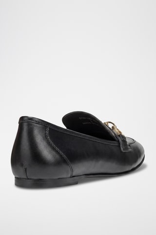 Mocassins en cuir Llizia - Marron foncé
