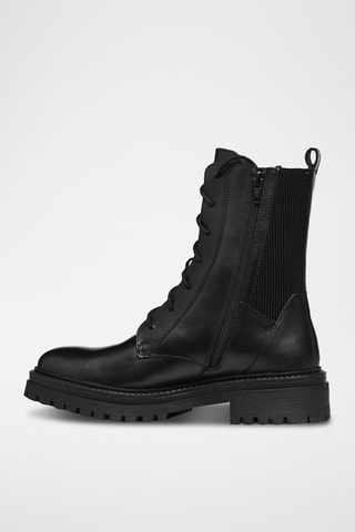 Bottines en cuir Iridea - Noir