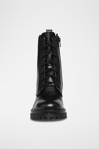 Bottines en cuir Iridea - Noir