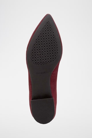 Ballerines en nubuck Charyssa - Bordeaux