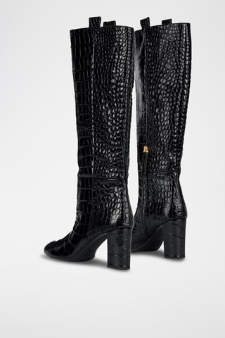Bottes en cuir Pheby - Noir