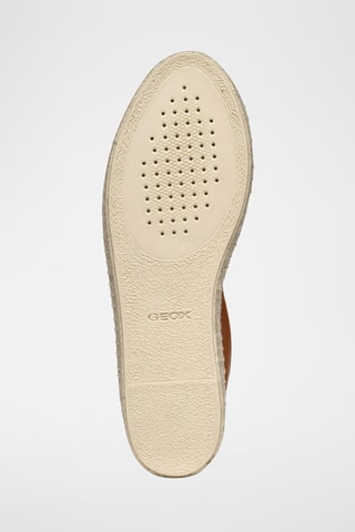 Espadrilles en cuir Lampedusa - Camel