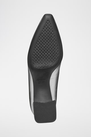 Escarpins en cuir Giselda - Argenté