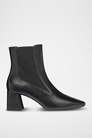 Bottines Chelsea en cuir Giselda - Noir