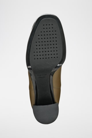 Bottines Chelsea en cuir Teulada - Vert olive