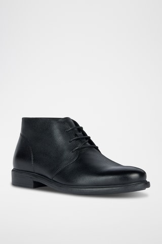 Boots en cuir Terence - Noir