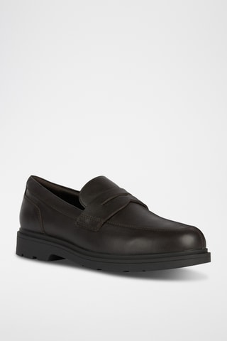 Mocassins en cuir Spherica - Noir