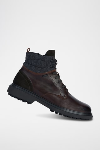 Boots en cuir Faloria - Marron