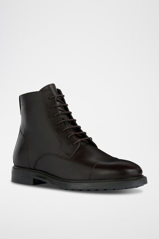 Boots en cuir Tiberio - Marron