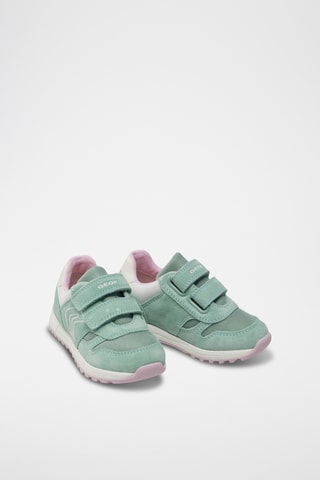 Baskets en nubuck Alben - Vert clair