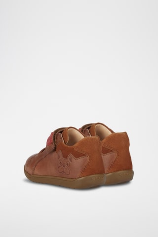Bottines en cuir Macchia - Marron foncé
