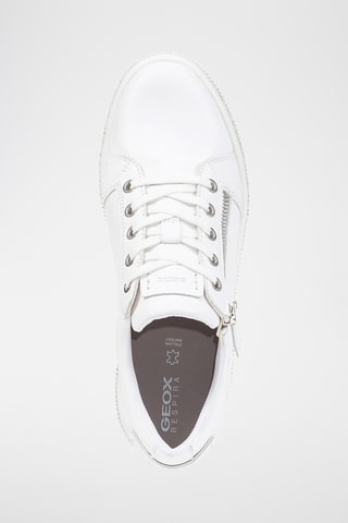 Baskets en cuir nappa Leelu’ - Blanc