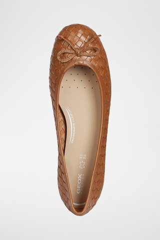 Ballerines en cuir Palmaria - Marron clair