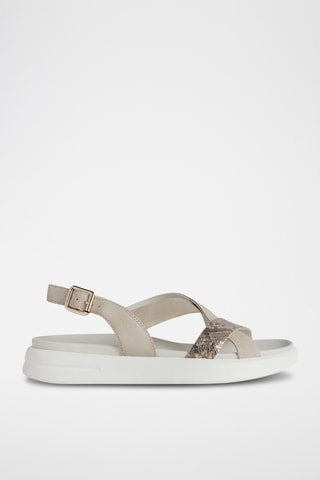 Sandales en cuir Xand - Taupe