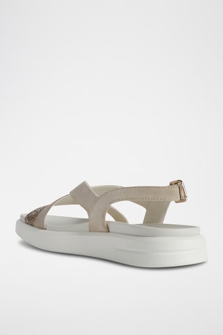 Sandales en cuir Xand - Taupe