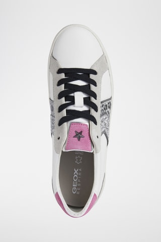 Baskets en cuir Warley - Blanc